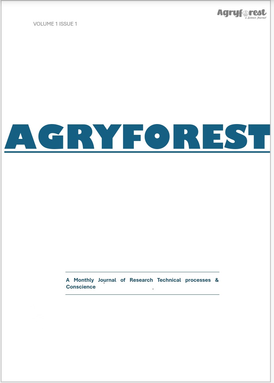 Agryforest Journal Cover Page